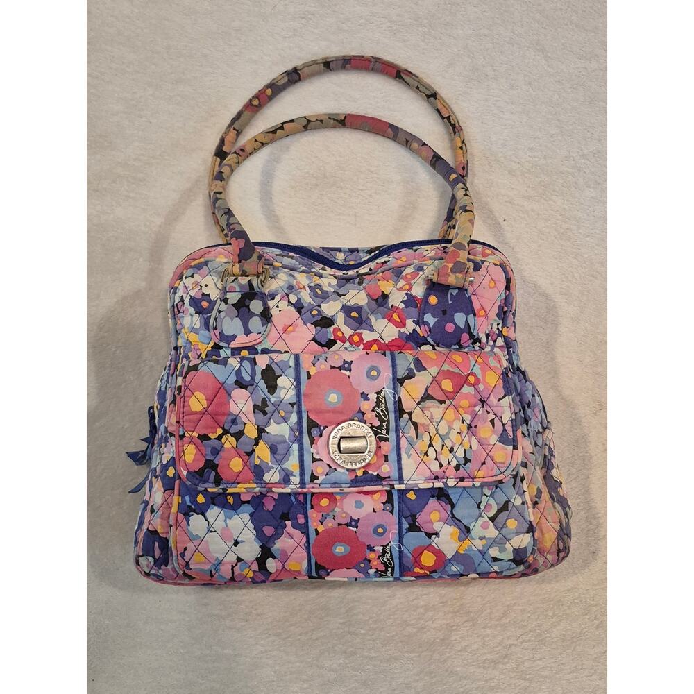 Vera Bradley Glenna Satchel in Provencal (Retired 2012)